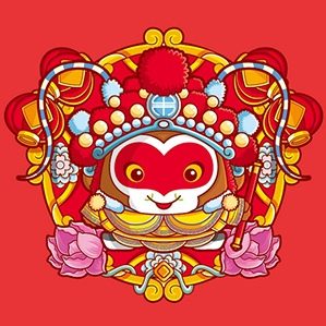 用卡通形象的角度来演绎十二生肖，甲方给了很大的发挥空间。能让我尽情的发挥，所以风格……