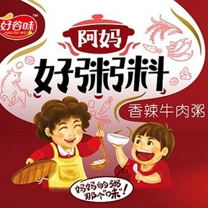 ​这次有幸参与这套粥料系列包装产品的设计，从市场大部分粥料包装都过于老化，产品卖点不突出