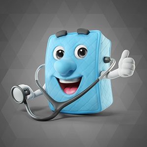 作者：A Mascoteria Character created to a Mattress brand froom Brasília - DF.