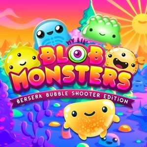 超Q超可爱的国外APP消除类游戏小怪物卡通形象设定《Blob-Monsters》