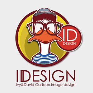 ID DESIGN卡通logo设计