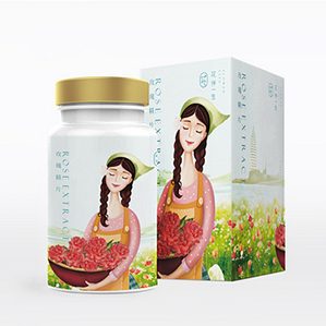 玫瑰花茶,玫瑰精油包装设计