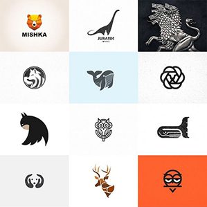 动物LOGO设计灵感 动物类标志创意灵感 卡通动物logo设计 动物形象标志设计……