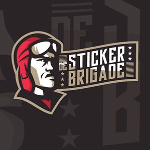 Logo for Team! De Sticker Brigade! | Logo 艺术指导 品牌推广 插图