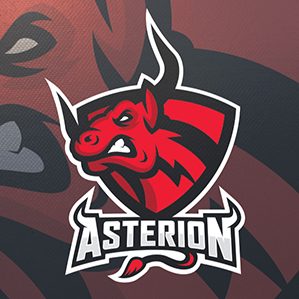 Concept design for e-sports team Asterion，ASTERION | concept 品牌推广 漫画 插图