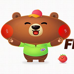 ​熊博士吉祥物的形象特征主要来源于熊博士两款产品(橡皮糖和彩豆糖)的形状