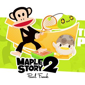 冒险岛2&Paul Frank服装图案