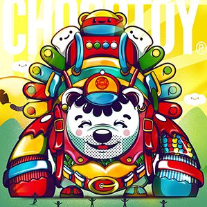 作者：ChocoToy cute collection of illustrations /3 人物设计 图形设计 插图