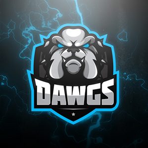Mascot logo for gaming team Dawgs mascot logo 图形设计 品牌推广