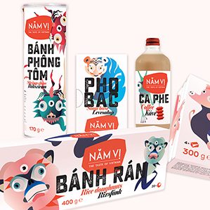 ​NAM VI is a delightful conceptual take on Vietnamese food products.