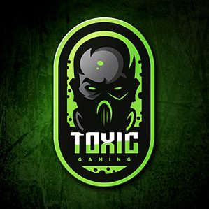 TOXIC GAMING | logo 艺术指导 品牌推广 插图 作者：Mateusz Putylo
