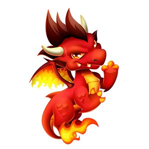 Character design for banners, ads and video assets for Dragon City game.
