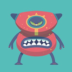 Cute Monster Project Cute Monster III 插图 人物设计 数码艺术 作者Zuco •