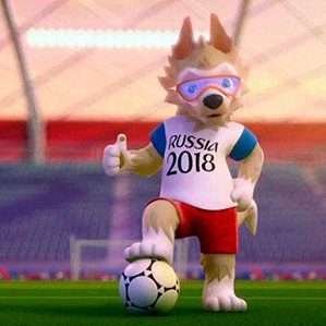 俄罗斯世界杯吉祥物，世界杯是一个世界性的赛事，举办国迎接着来自世界各个国家的球迷们