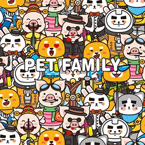 PET FAMILY 品牌形象设计方案 插画动漫/场景插画 作者：日青良月