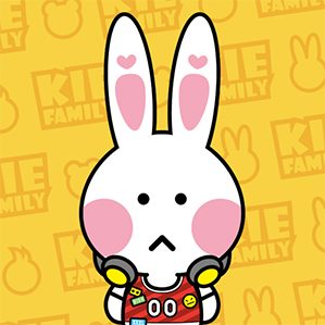 KIE Family 卡通形象 ROOKIE PINKIE AND BLACKIE 吉祥物/矢量吉祥物