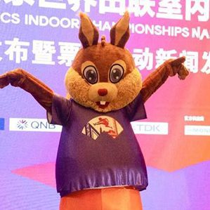 2019年12月31日辞旧迎新之际 2020南京世界田联室内锦标赛吉祥物发布