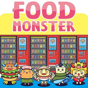 FOOD MONSTER 以美食为灵感设计的小怪兽矢量插画，希望大家喜欢！