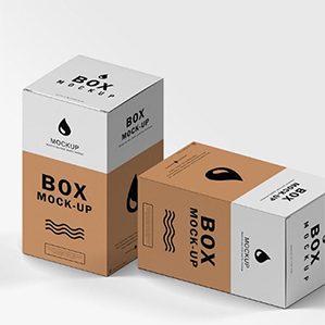 盲盒产品包装设计盒子样机