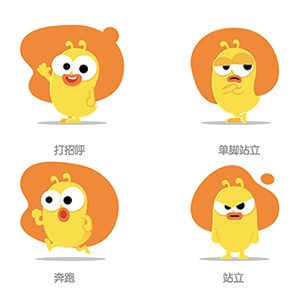 考虫品牌IP升级基于考虫教育品牌LOGO进行提取升级，进行规范化情感化的设计