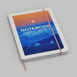 笔记本电脑模型是为设计师展示他们的笔记本或小册子设计，这可以帮助他们展示他们的设计