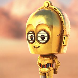 C3PO Autodesk MayaZbrush 创意领域 人物设计，插图，玩具设计