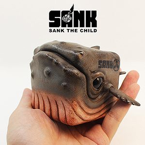 宅仔 很方的鲸鱼！！SANK THE CHILD 原创作品 / 工业/产品 / 玩具 作者：宅仔