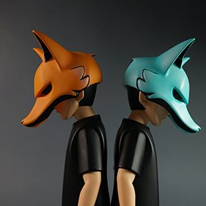 YORU & YOKU - The Last Ice & Fire -冰與火最終章100数量限定2019 BTS北京潮流玩具展摊位