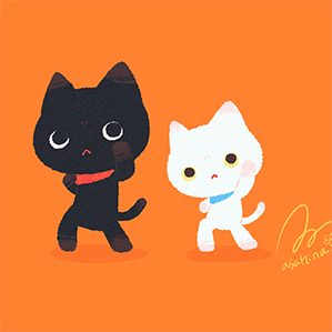 CAT CAT CAT 3 创意领域 人物设计 插图 作者：Satsuki Asahina