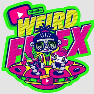 WEIRD FLEX-STICKERS