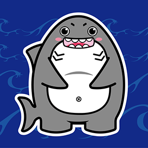 海鲜寿司行业原创IP形象设计 吉祥物&IP/动物吉祥物 鲨鱼 作者：TOMIEK