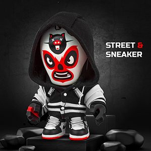 ART TOY. Carnicero de día, luchador de noche y fines de semana el es Pig Zolares