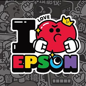 EPSON-爱普生创意贴纸设计 原创作品 / 平面 / 图案 作者：A百晓