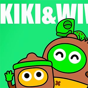 去年为爱奇艺的新形象kikiwiwi和宠物小7制作的动态表情包~作者：Heyzeem
