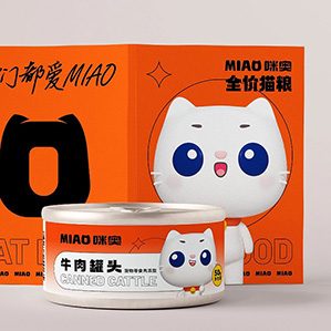 咪奥 宠物食品品牌和包装全案设计创新猫粮独立品牌，主打全价无谷猫粮系列产品