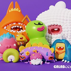 Galaboom烘焙品牌IP形象