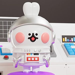 TOMI 2.0 TOMI 三维版Blender学习 IP形象 IP 潮玩 手办 吉祥物 作者：A百晓