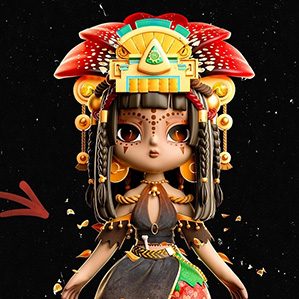 LUCKY的探险记—原创IP设计 盲盒IP形象 潮玩IP形象 网络IP形象 作者：Xiao蕾蕾