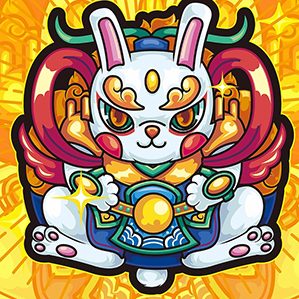圆滚滚十二生肖/潮流插画