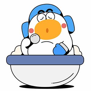 我是秃头鸭 一只没有头发的鸭子 想做咸鱼 不想上班 上班偷懒 放松就要叽MO叽MO 发财发财