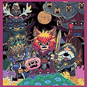 FIREYE最近作品合集 插画 创作习作 卡通 手绘 鼠绘 矢量 作者：Fireye峰