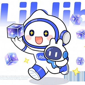 哩布哩布AI卡通IP形象【哩小布】丨宇航员小布 作者：江浩大叔工作室