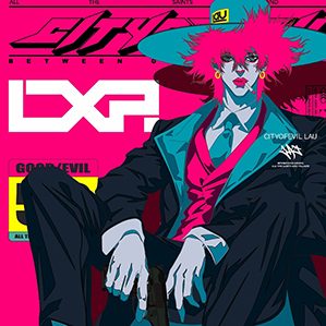 experimented with pink, green and yellow, and the graphics were dazzling.
