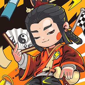 三国系列潮流插画合集/矢量插画合集 卡通插画设计 作者：木中瓶品牌铸造局