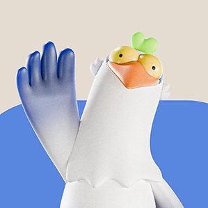 雄安公园IP设计 IP设计/后期建模：小龙 插画：小新 监制：陈海滨 出品：子非乌鸦品牌设计