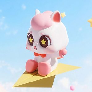 星奔奔（Starber） —  点亮梦想与好运的马年IP形象“星奔奔”其名，源自它眼中闪烁的希望